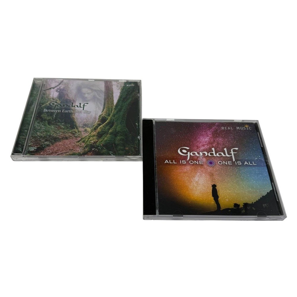 Gandalf CD Lot Between Earth and‎ Sky All Is One One Is All New Age Real Music